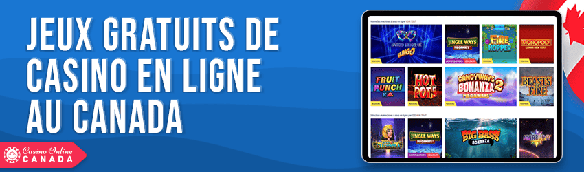 free online casino games Canada