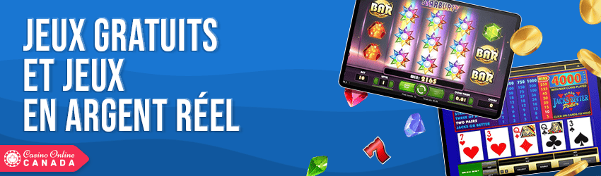 free casino games vs real money