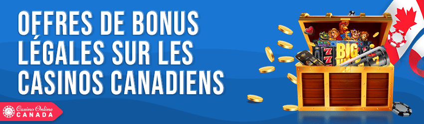 legal offers Canadian casino bonuses