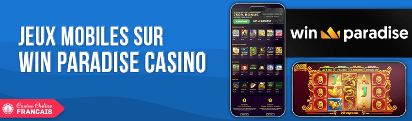 win paradise mobile compatibility
