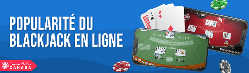 popularity online blackjack
