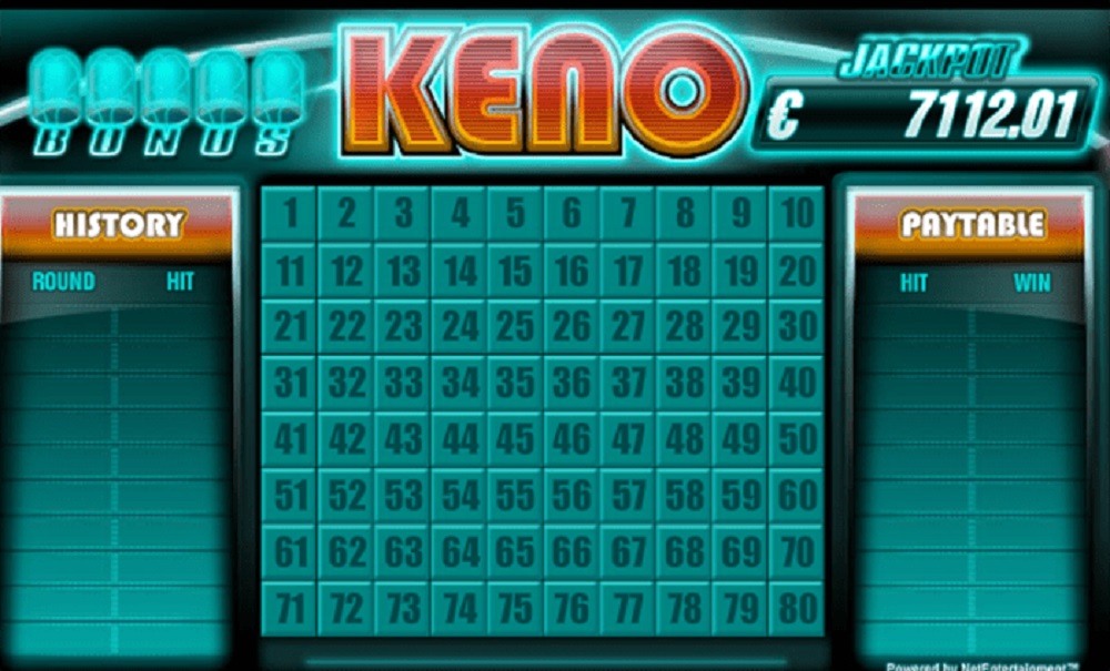 Keno Bonus Slots