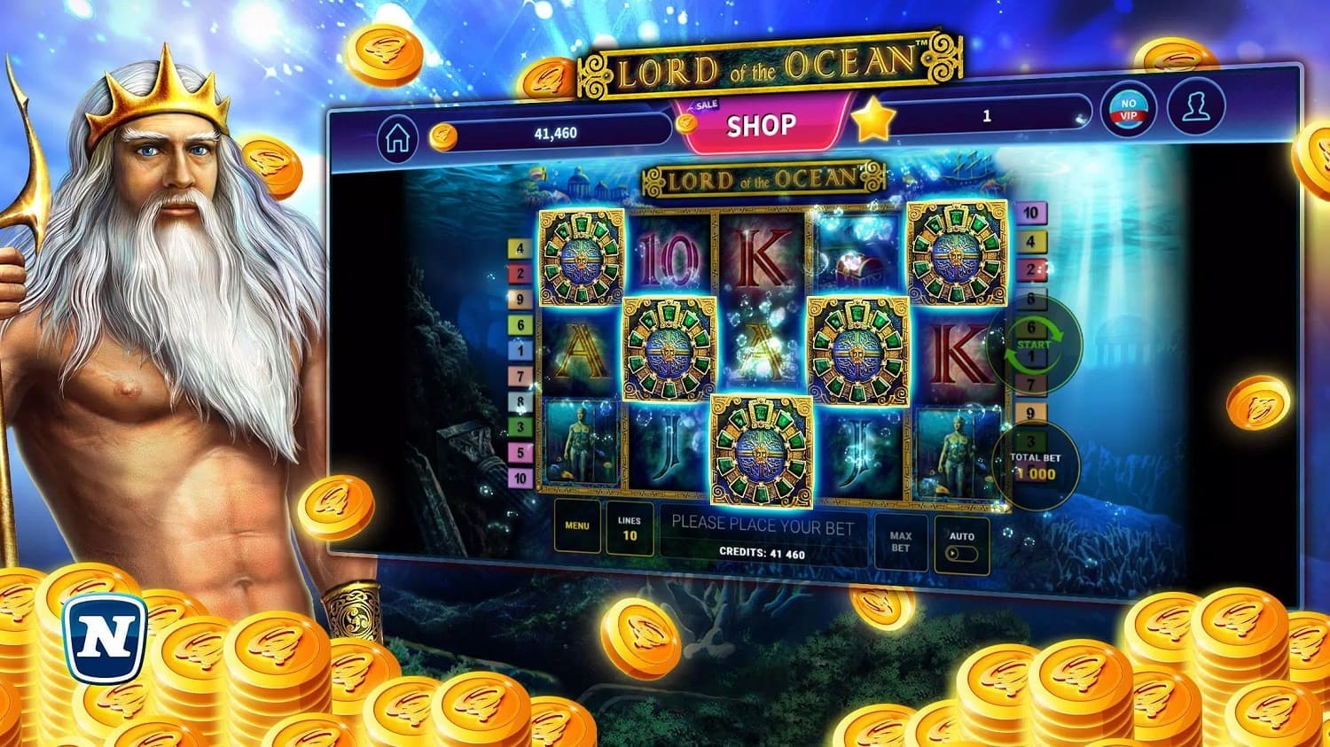Lord of the Ocean slot machine online – Play now for free!